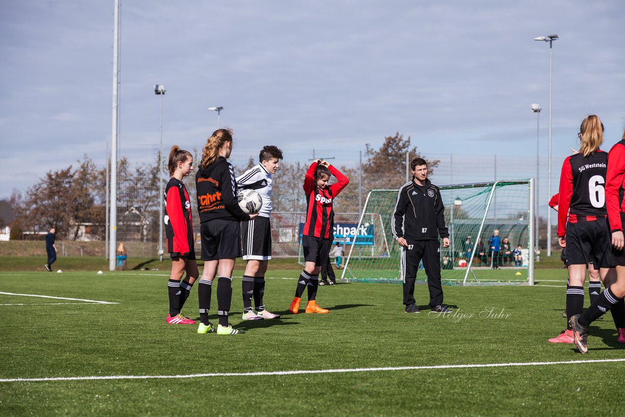 Bild 62 - B-Juniorinnen SG Weststeinburg/Bei - SV Fisia 03 : Ergebnis: 1:2